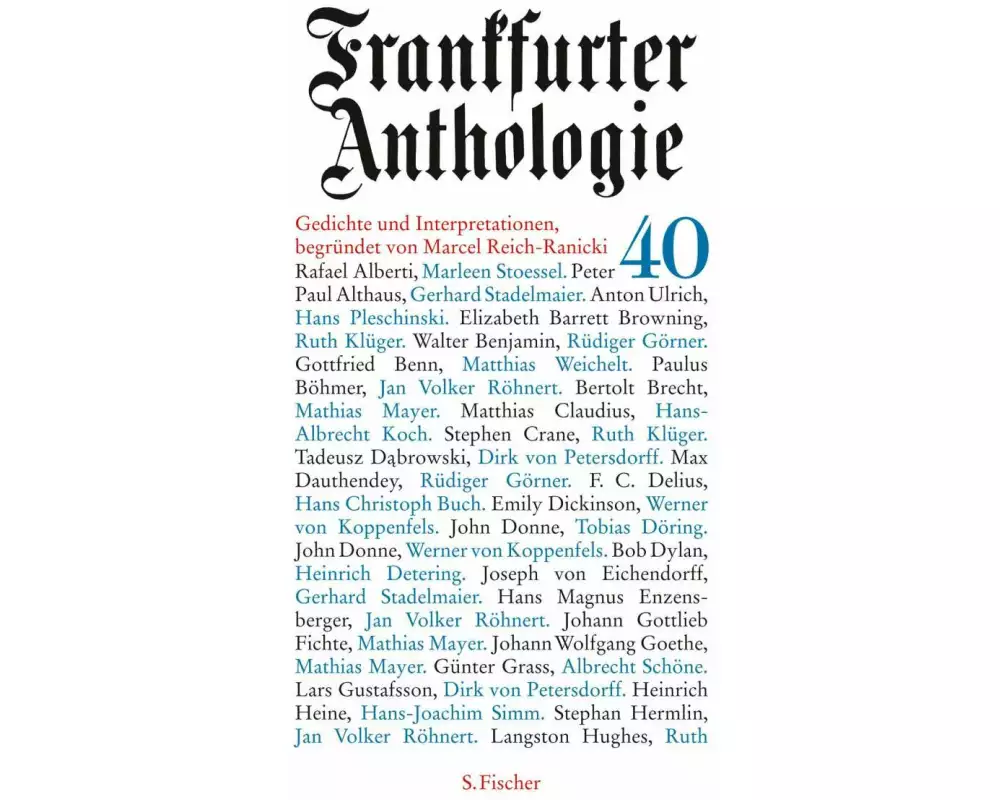 Frankfurter Anthologie