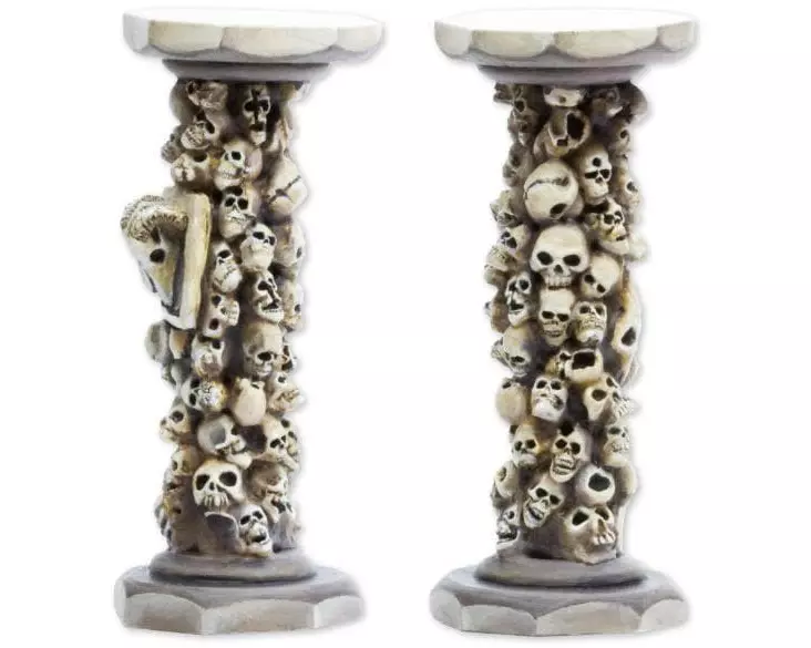 Tabletop Art Zubehör Skull Columns – Set 2 2 Teile