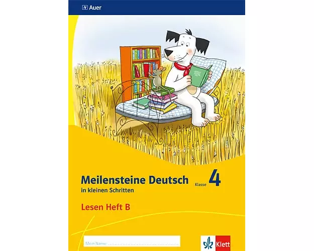 Meilensteine. Deutsch in kleinen Schritten. Lesestrategie Heft 2. Klasse 4. Ausgabe ab 2017