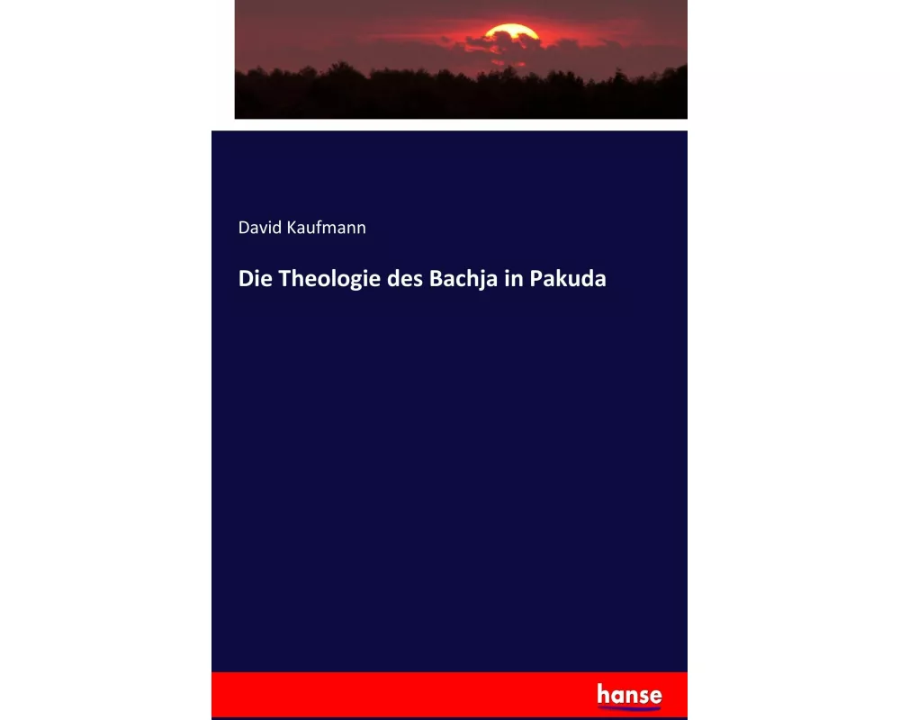 Die Theologie des Bachja in Pakuda