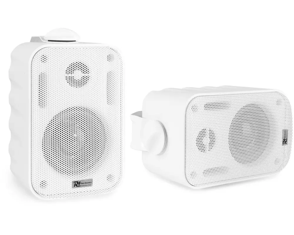 Power Dynamics Installationslautsprecher BGO30 Set Weiss