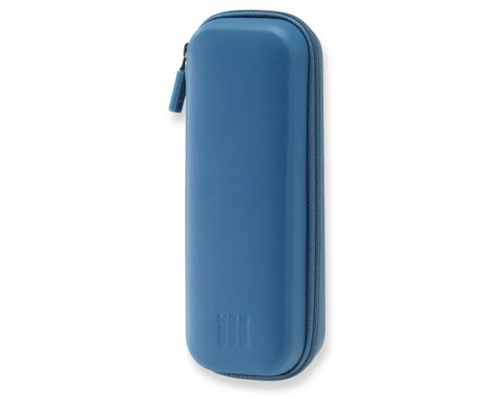 Moleskine Pen Hard Pouch-Journey. Iourney. steel blue