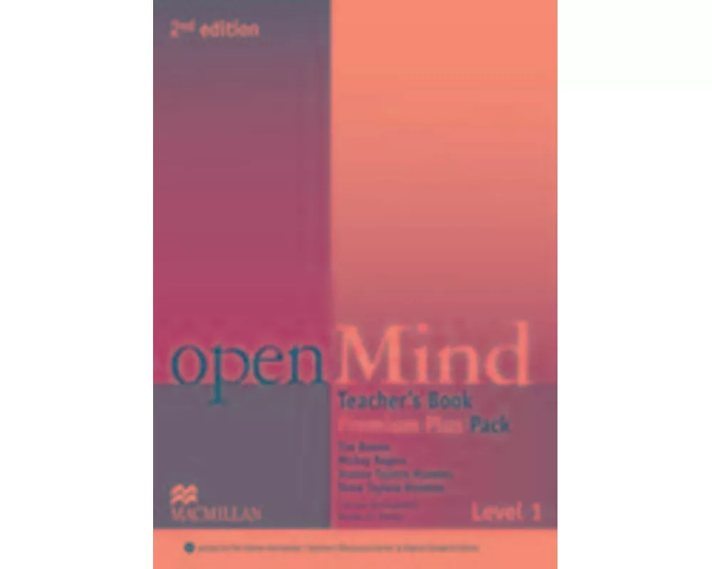 openMind 2nd Edition AE Level 1 Teacher's Book Premium Plus Pack