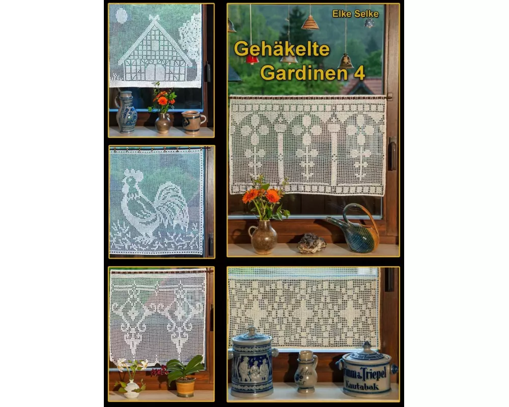 Gehäkelte Gardinen 4