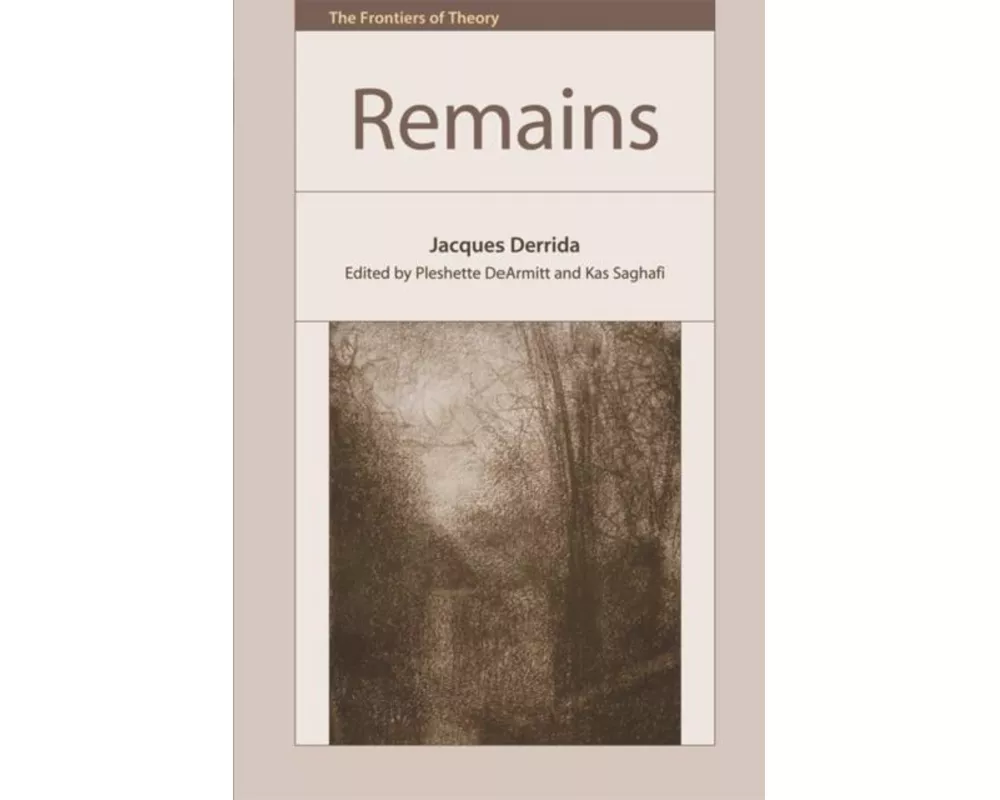 Remains – Jacques Derrida