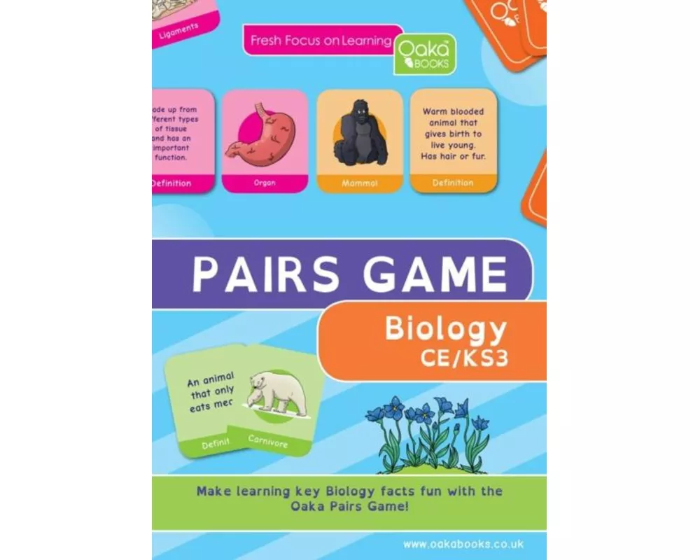 Biology Pairs Game