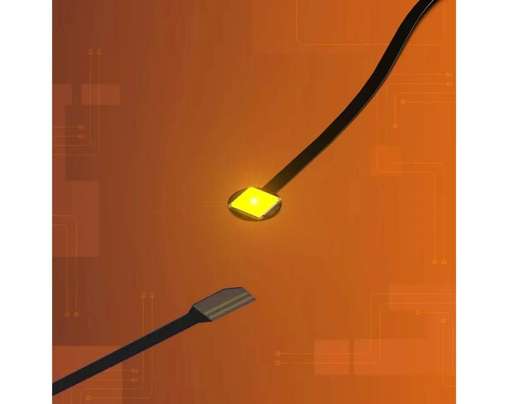 Light My Bricks 2.0 Astro LED Gross Orange 30 cm Flachkabel 4er Pack