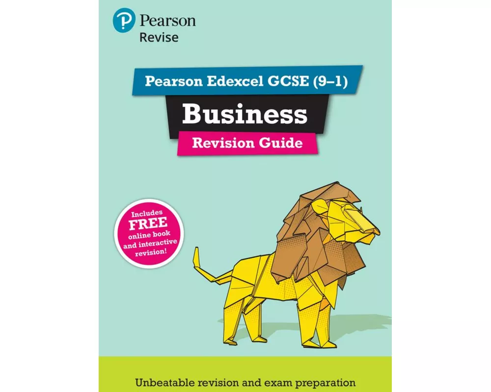 Pearson REVISE Edexcel GCSE Business Revision Guide incl. online revision and quizzes - for 2026, 2027 exams