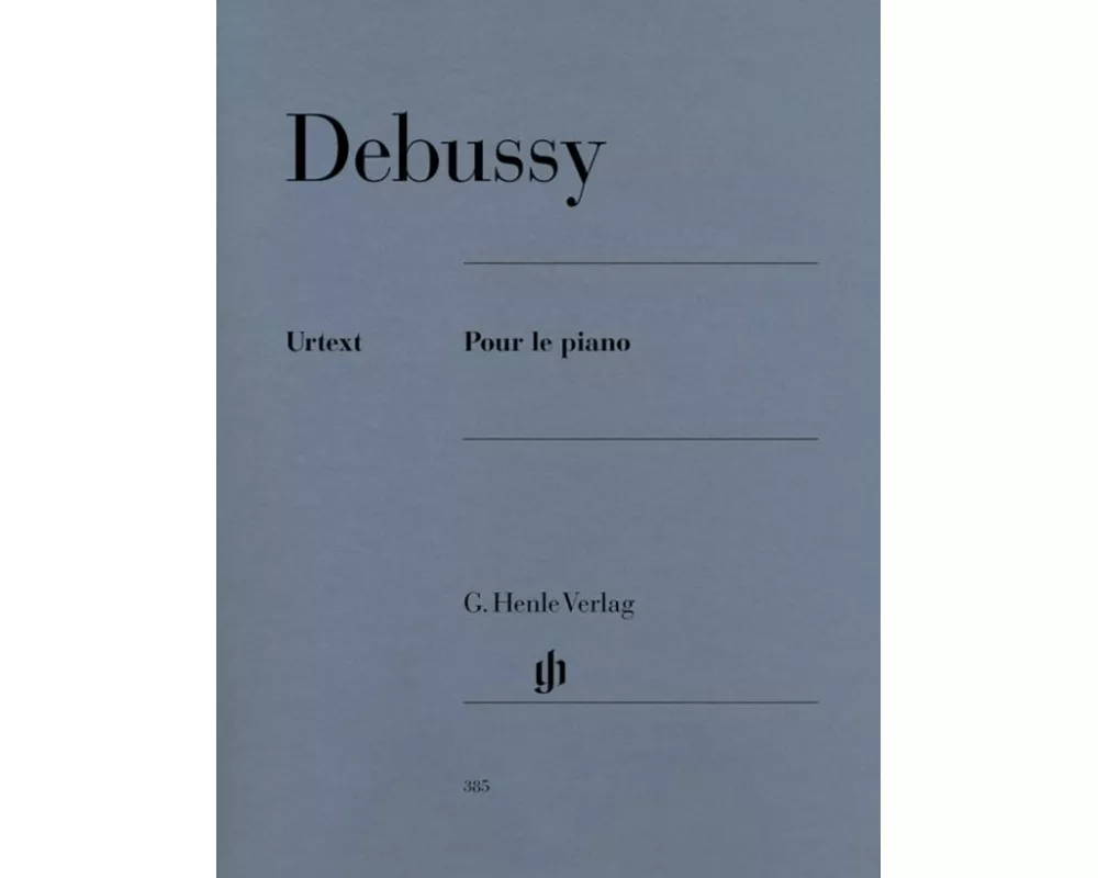 Debussy, Claude - Pour le piano