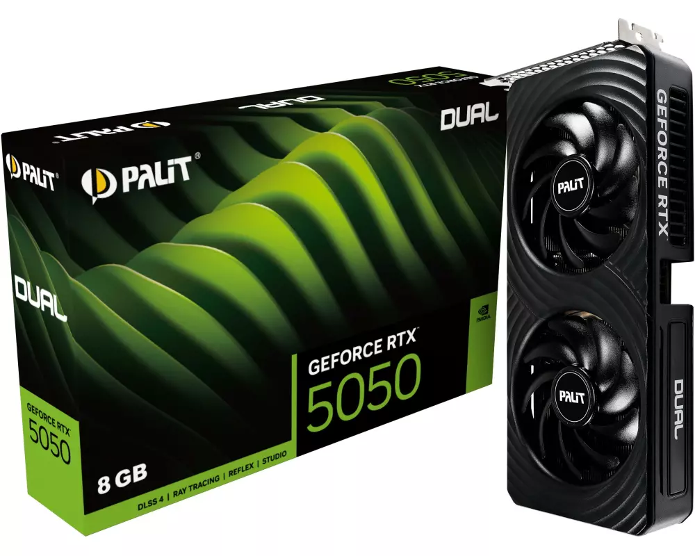 Palit Grafikkarte RTX5050 Dual 8 GB GDDR6