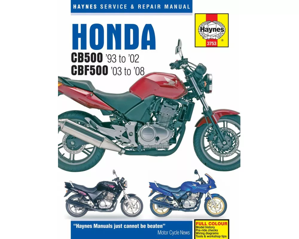 Honda CB500 & CBF500 (93 - 08)