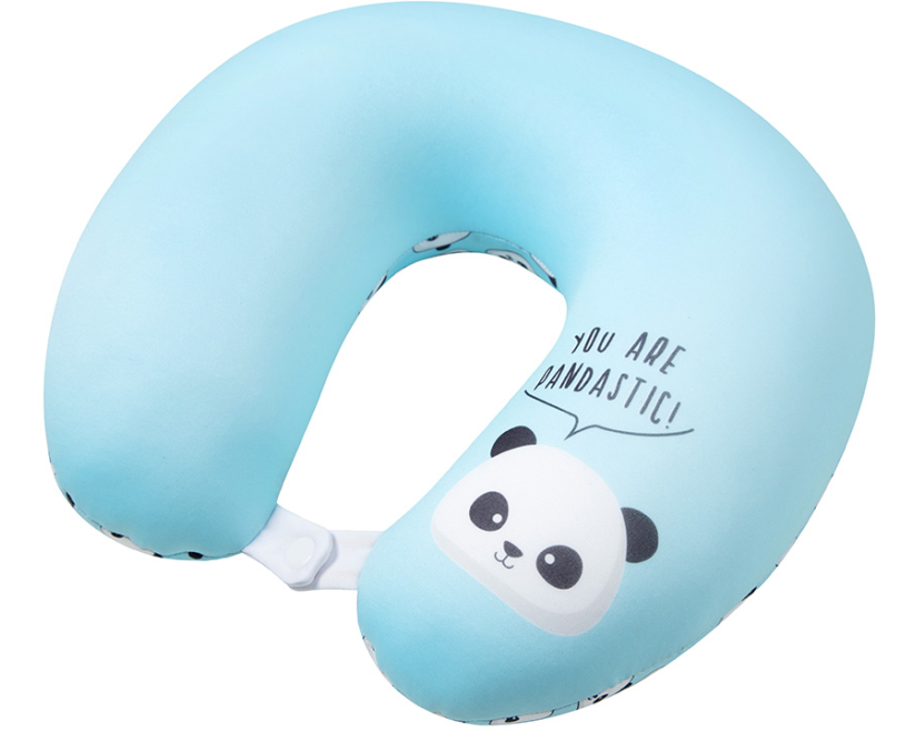I-TOTAL Reisekissen 30x30x10cm XL1813 Panda