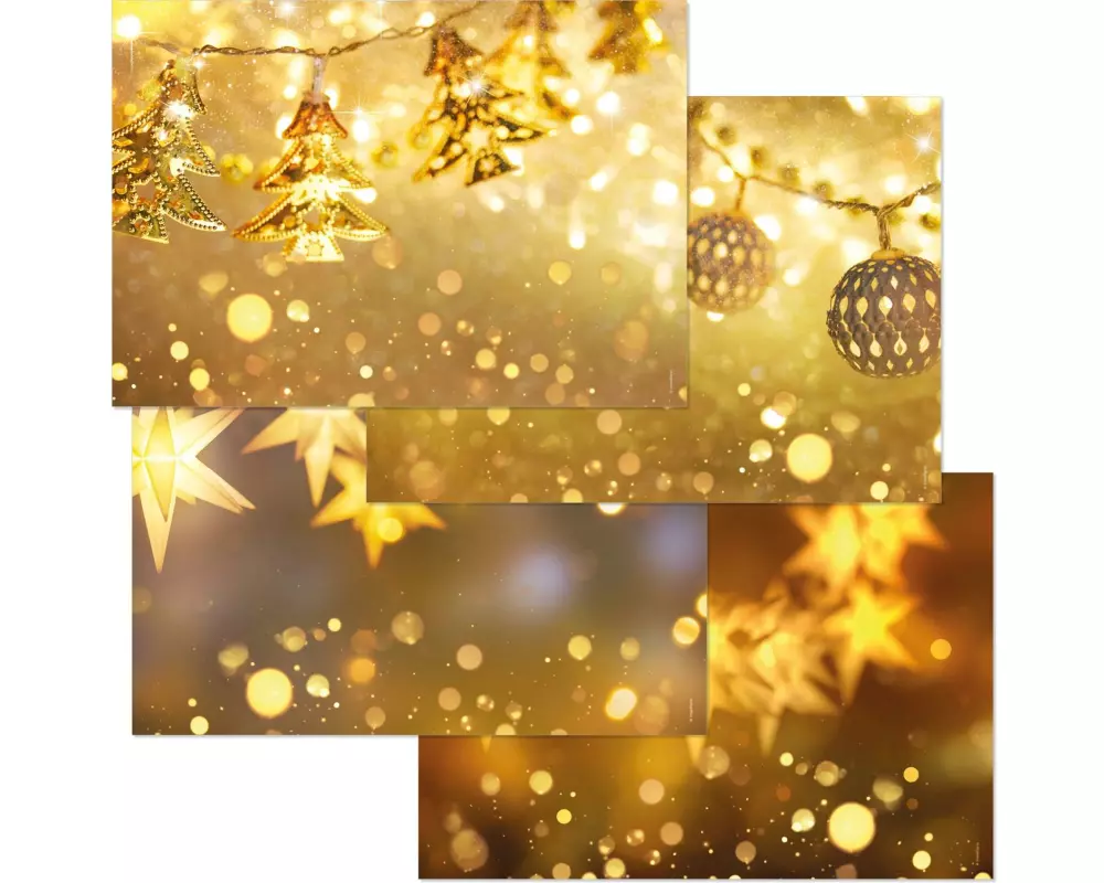 Trendform Tischset Papiertischset STARRY BRIGHT 4 Sujets à 12 Blatt