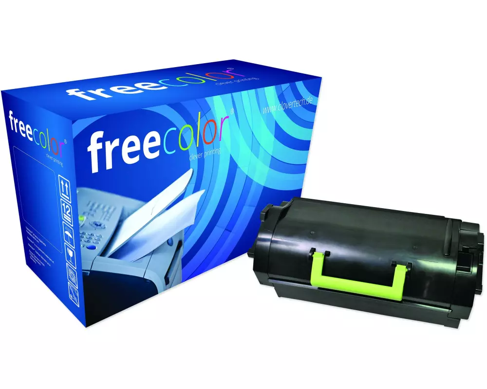 Freecolor Toner Lexmark 52D2H00 Black