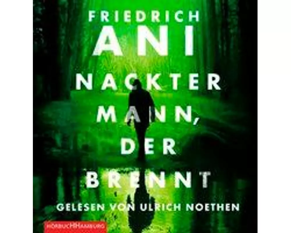 Nackter Mann, der brennt