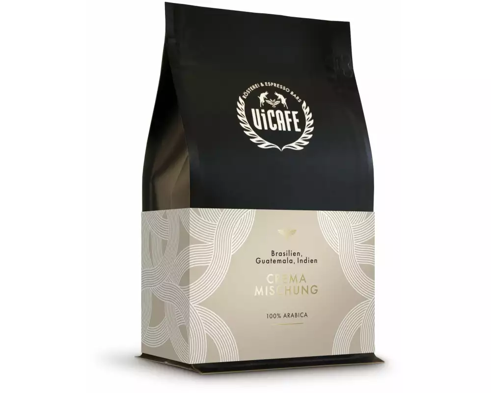 Vicafe Kaffeebohnen Créma Mischung 1 kg