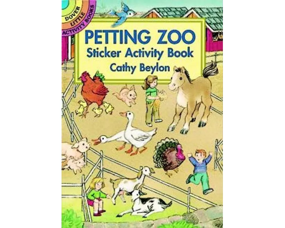 Petting Zoo Sticker Activity Book