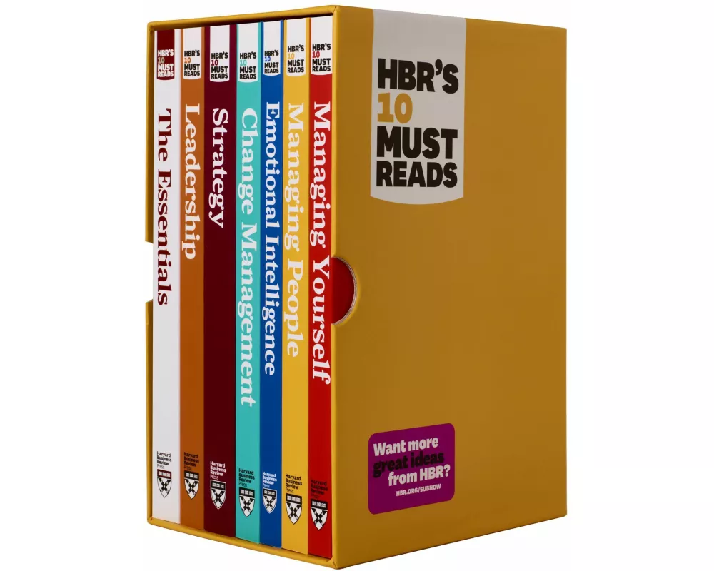 HBR's 10 Must Reads Boxed Set with Bonus Emotional Intelligence (7 Books) (HBR's 10 Must Reads)