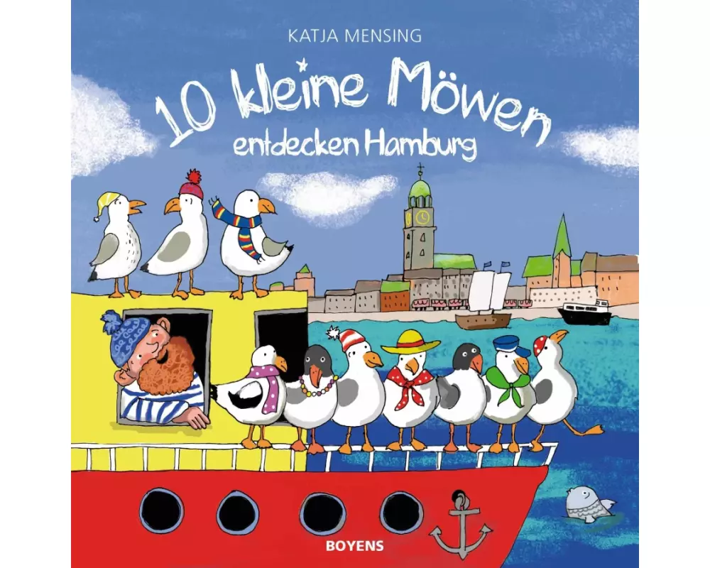 10 kleine Möwen entdecken Hamburg