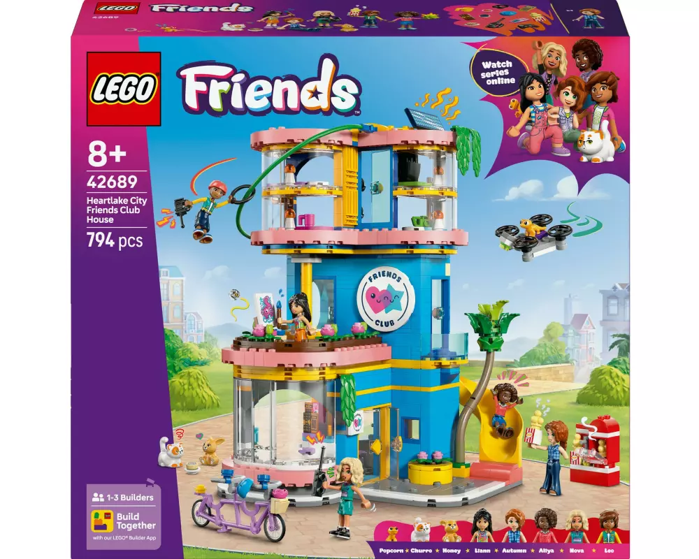 LEGO Friends Heartlake City Clubhaus der Freunde 42689