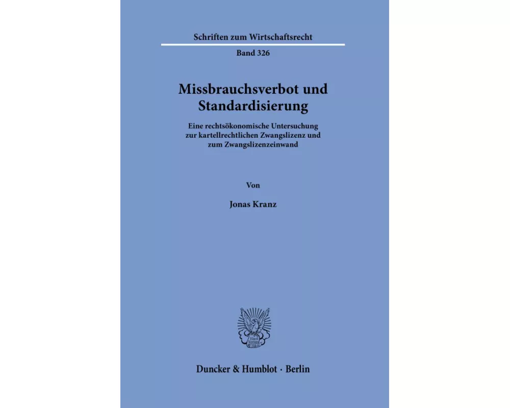 Missbrauchsverbot und Standardisierung