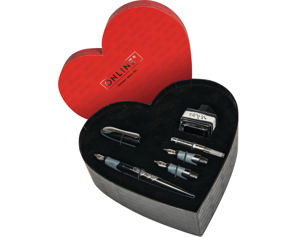 ONLINE Calligraphy Set Air 1.4mm 10033 Heart Box