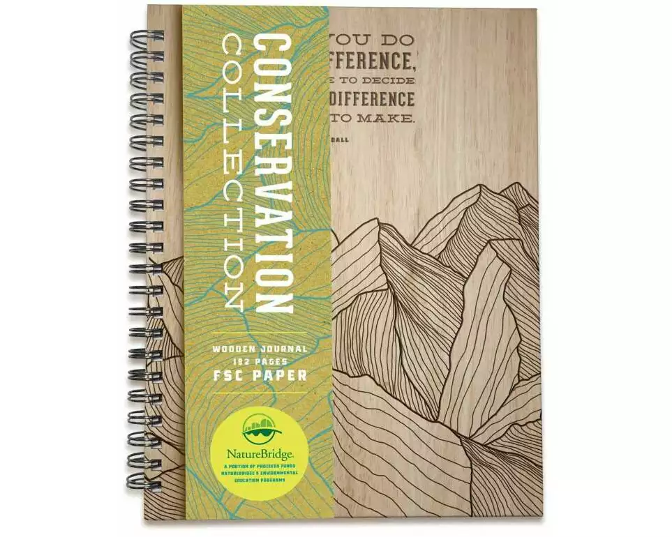 Conservation Wooden Journal