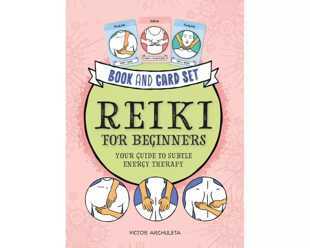 Press Here! Reiki for Beginners Book and Card Set