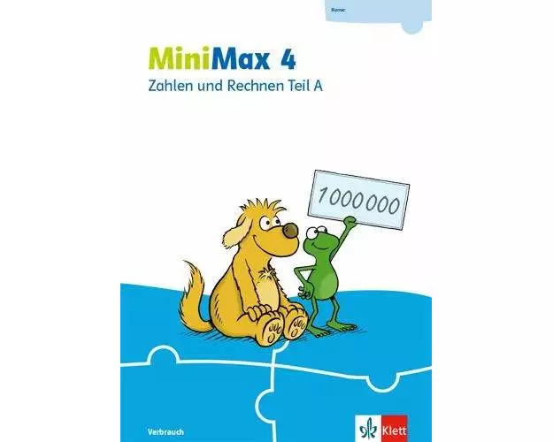 MiniMax 4. Themenheft Zahlen und Rechnen A - Verbrauchsmaterial Klasse 4