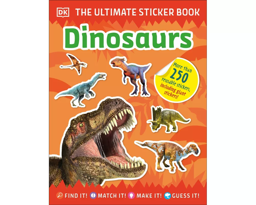 Ultimate Sticker Book Dinosaurs