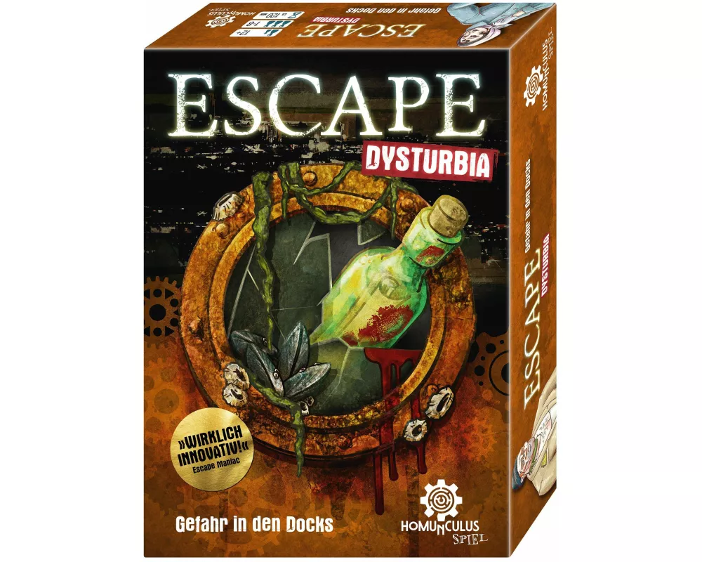 ESCAPE Dysturbia. Gefahr in den Docks