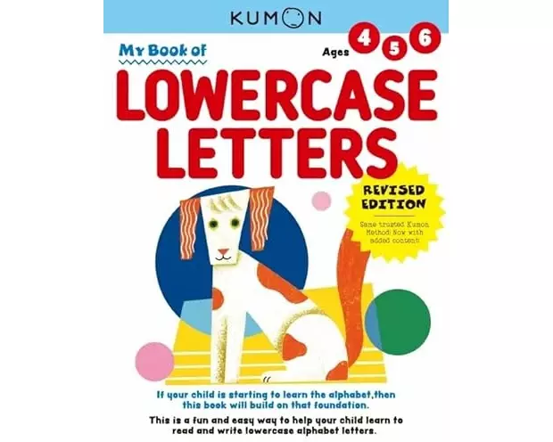 Kumon My Book of Lowercase Letters