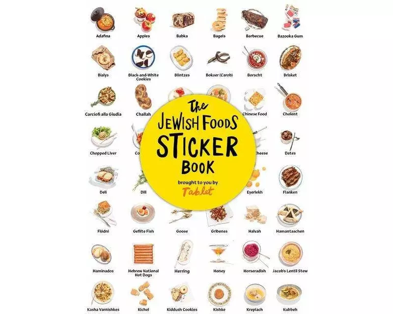 The Jewish Foods Sticker Book