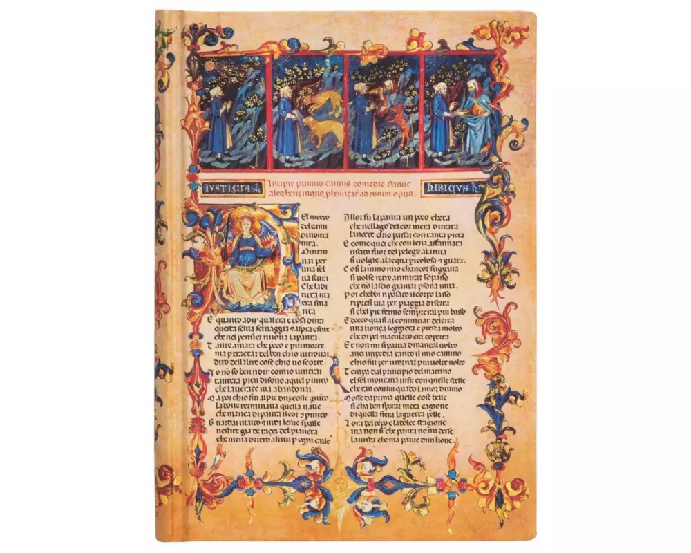 Inferno Midi Lined Hardcover Journal, 144pg, 120GSM by Paperblanks (Divine Comedy)