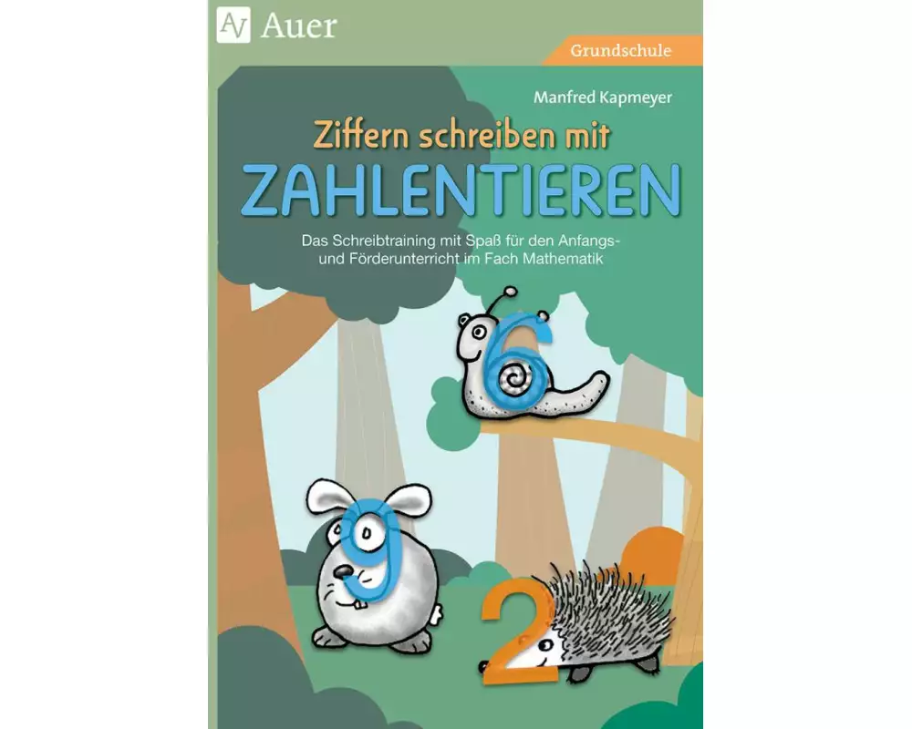 Ziffern schreiben mit Zahlentieren