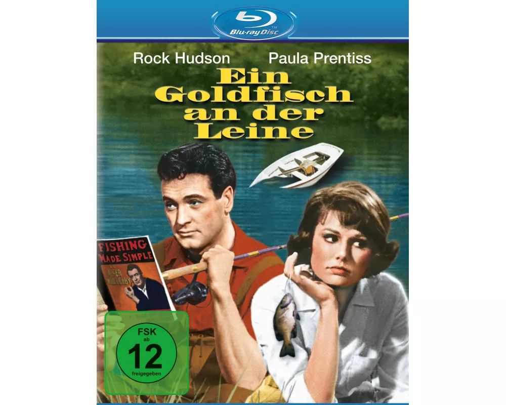 Ein Goldfisch an der Leine