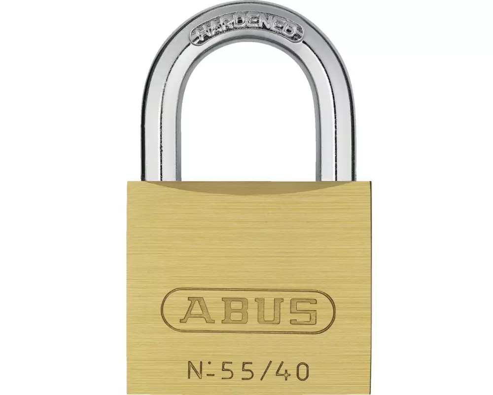 Abus 55 Messing Messing/Stahl