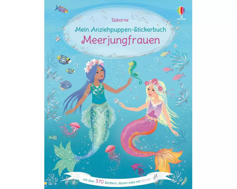 Mein Anziehpuppen-Stickerbuch: Meerjungfrauen