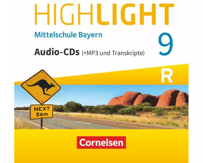 Highlight, Mittelschule Bayern, 9. Jahrgangsstufe, CD-Extra, Für R-Klassen - Audio-CDs mit MP3-Dateien