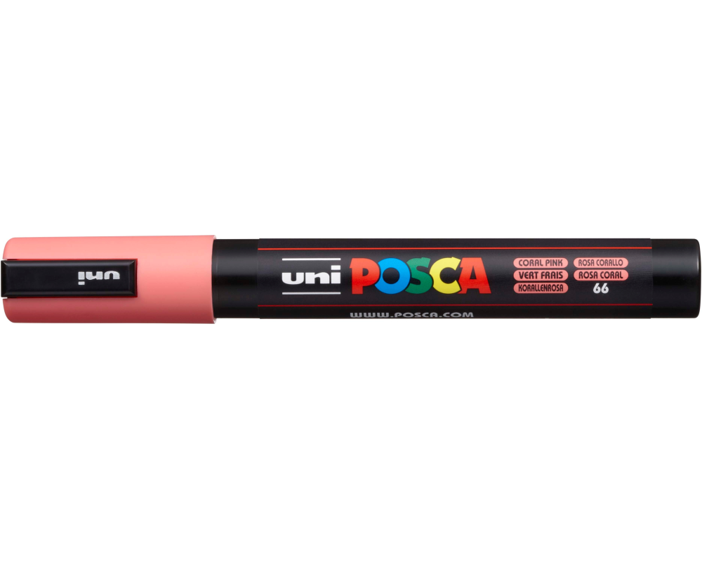 UNI-BALL Posca Marker 1,8-2,5mm PC5MCORALPIN coral pink, Rundspitze