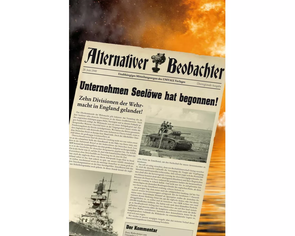 Alternativer Beobachter: Unternehmen Seelöwe hat begonnen!