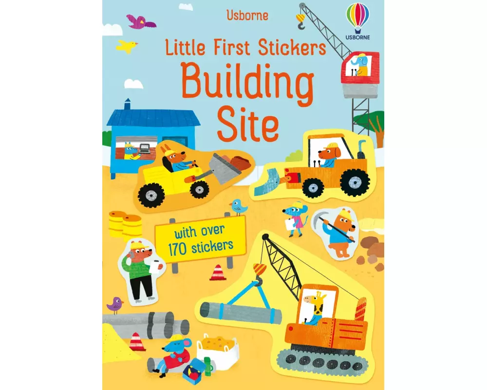 Little First Stickers Building Site