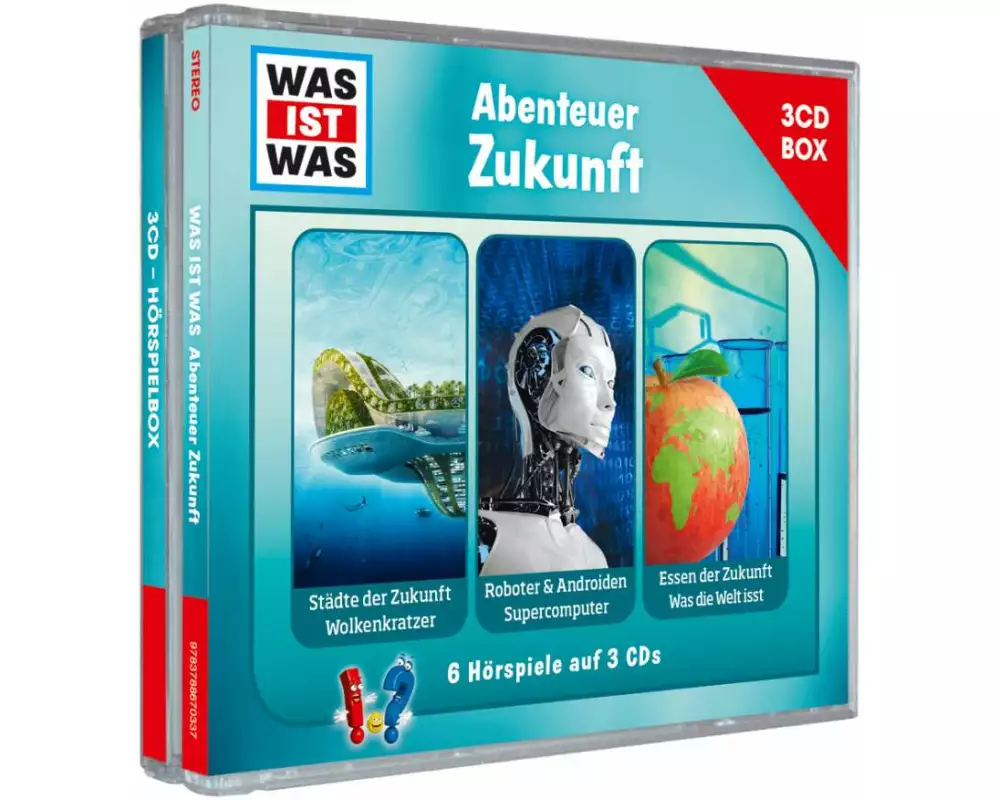 WAS IST WAS 3-CD Hörspielbox. Abenteuer Zukunft