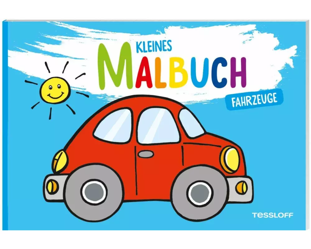 Kleines Malbuch. Fahrzeuge