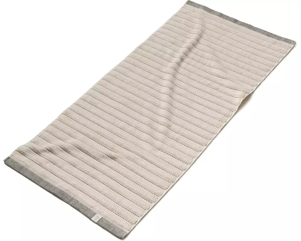 Möve Duschtuch New Heritage Waves and Stitches 67 x 140 cm,Angora