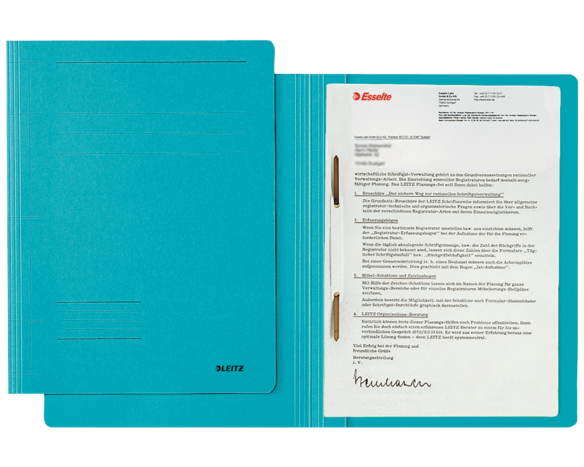LEITZ Schnellhefter Fresh A4 30030035 blau