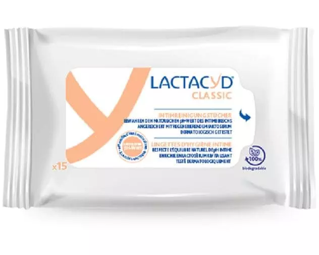 Lactacyd Intimpflege Tücher 15 Stück