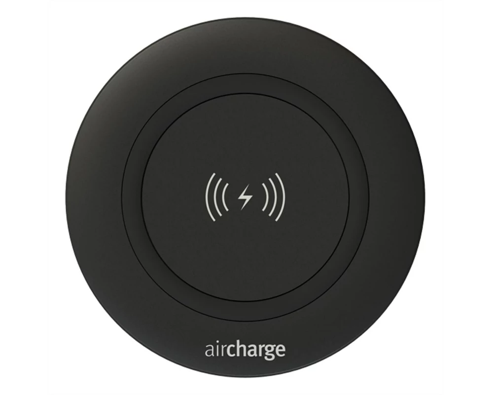 Bachmann Wireless Charger AirCharge DC 12 V, 1.2 A, 15 W, Schwarz