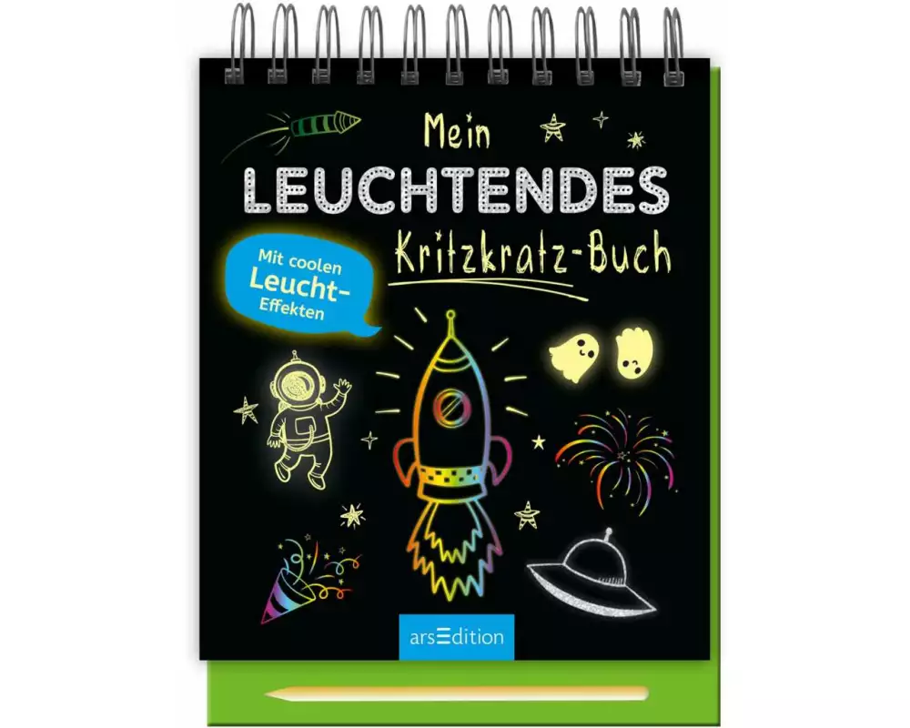 Mein leuchtendes Kritzkratz-Buch