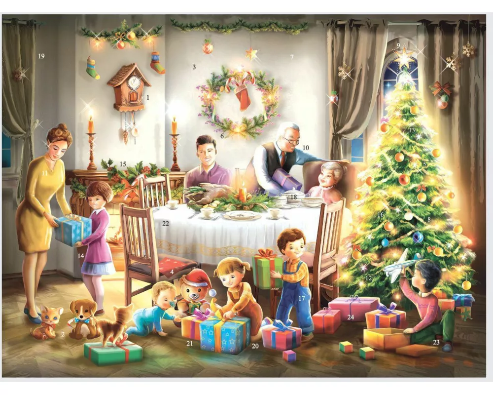 Adventskalender "Heute ist Bescherung"